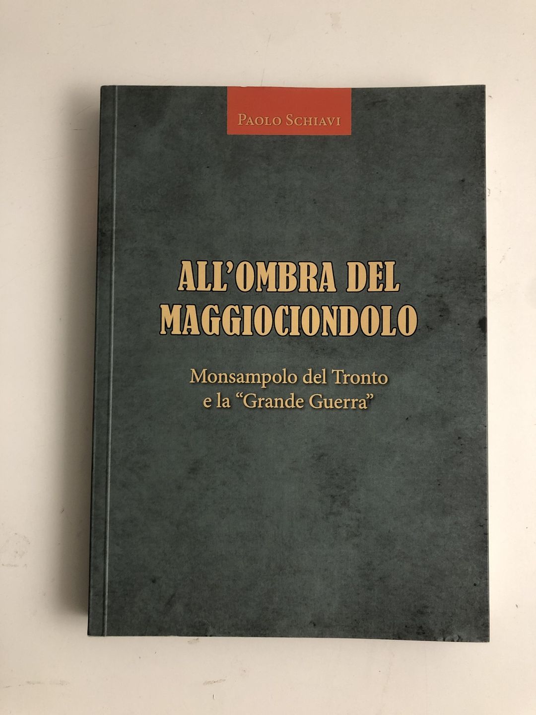 All'ombra del maggiociondolo Monsampolo del Tronto e la Grande Guerra P. Schiavi