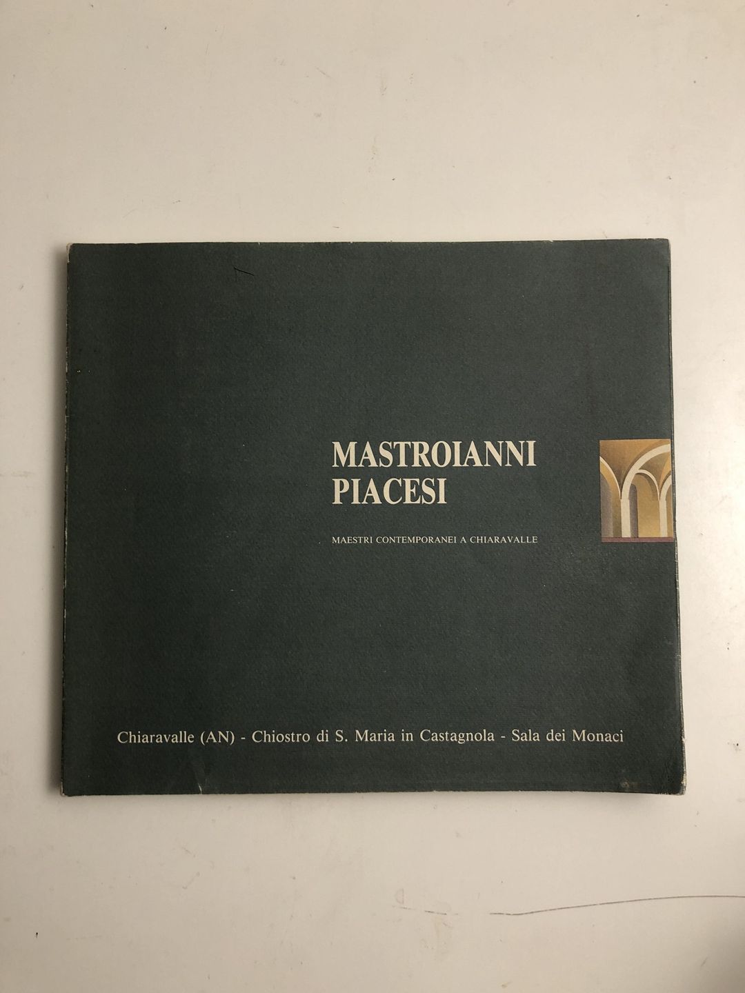 Umberto Mastroianni, Walter Piacesi maestri contemporanei a Chiaravalle